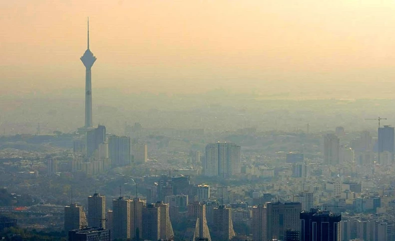 سهم گاز طبیعی در آلودگی هوای تهران